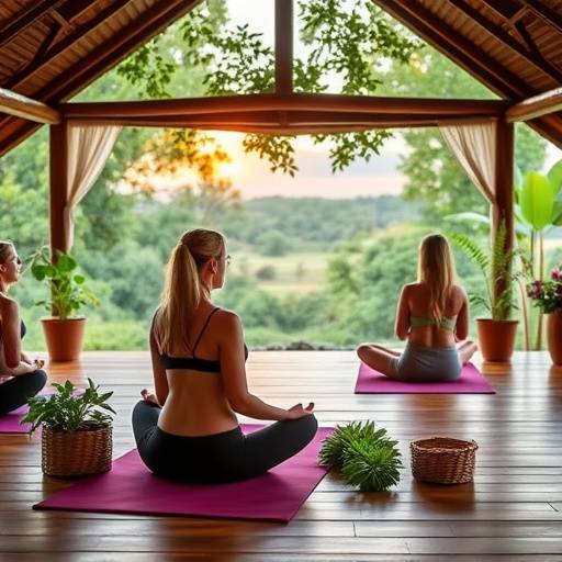 Retiro para la fertilidad con clases de cocina saludable y yoga prenatal en un entorno tranquilo